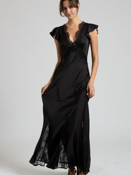Tahlia Satin Maxi Dress
