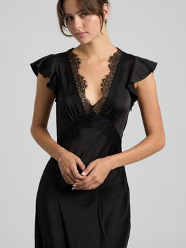 Tahlia Satin Maxi Dress