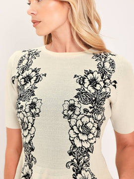 Vivienne Peplum Sweater