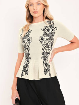 Vivienne Peplum Sweater
