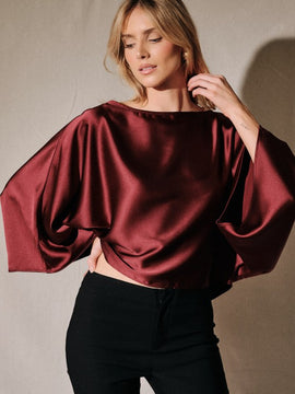 Mesa Satin Blouse