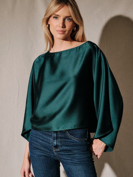 Mesa Satin Blouse