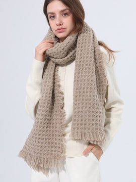Brune Soft Waffle Scarf