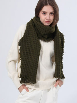 Brune Soft Waffle Scarf