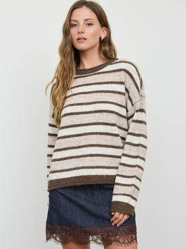 Adams Striped Sweater