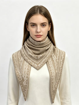 Paisley Triangle Scarf