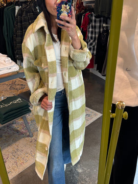 Tammy Plaid Coat