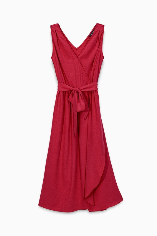 Mina Wrap Style Dress