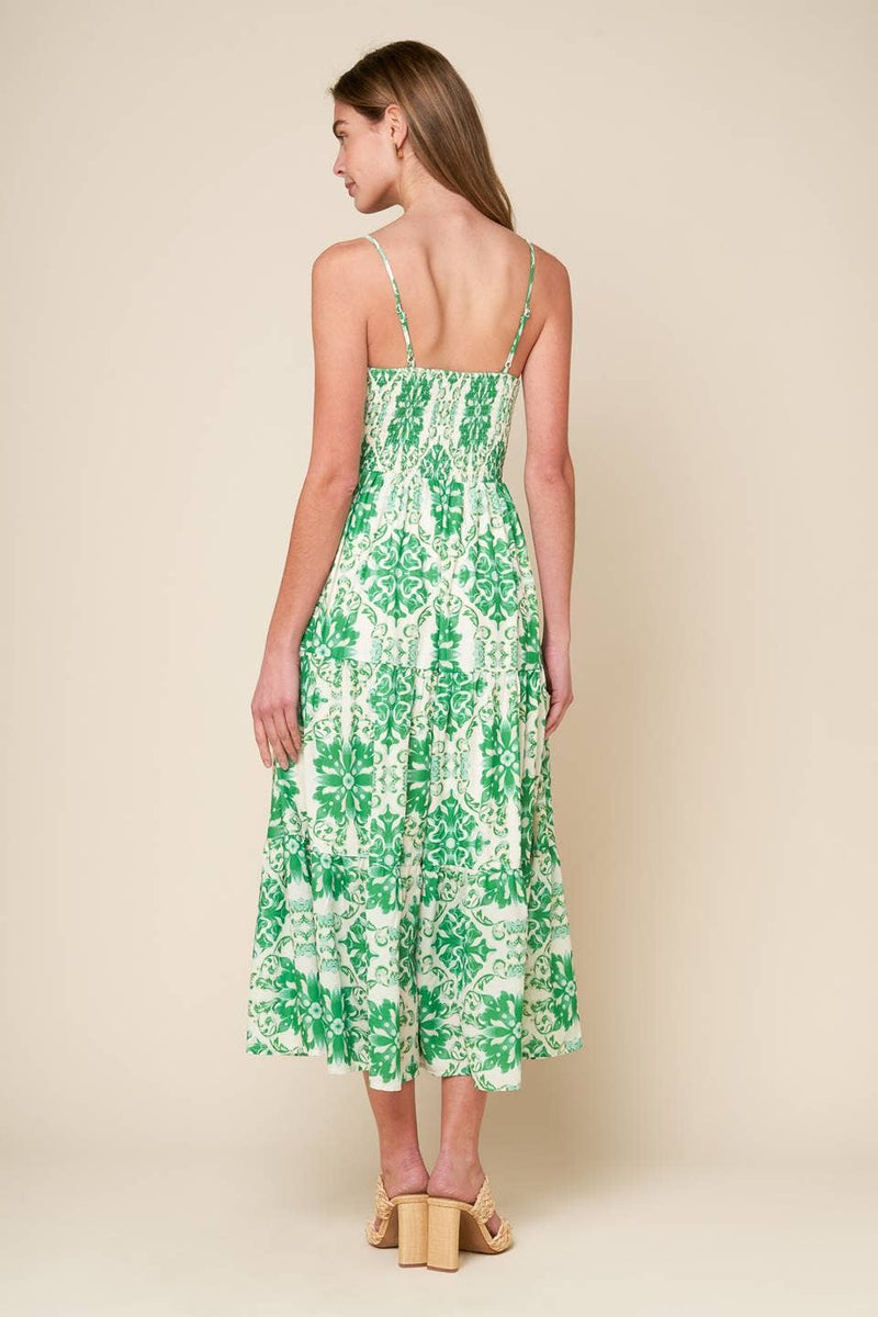 Clovers Midi Dress
