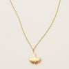 Ginko Leaf Gold Plated Necklace
