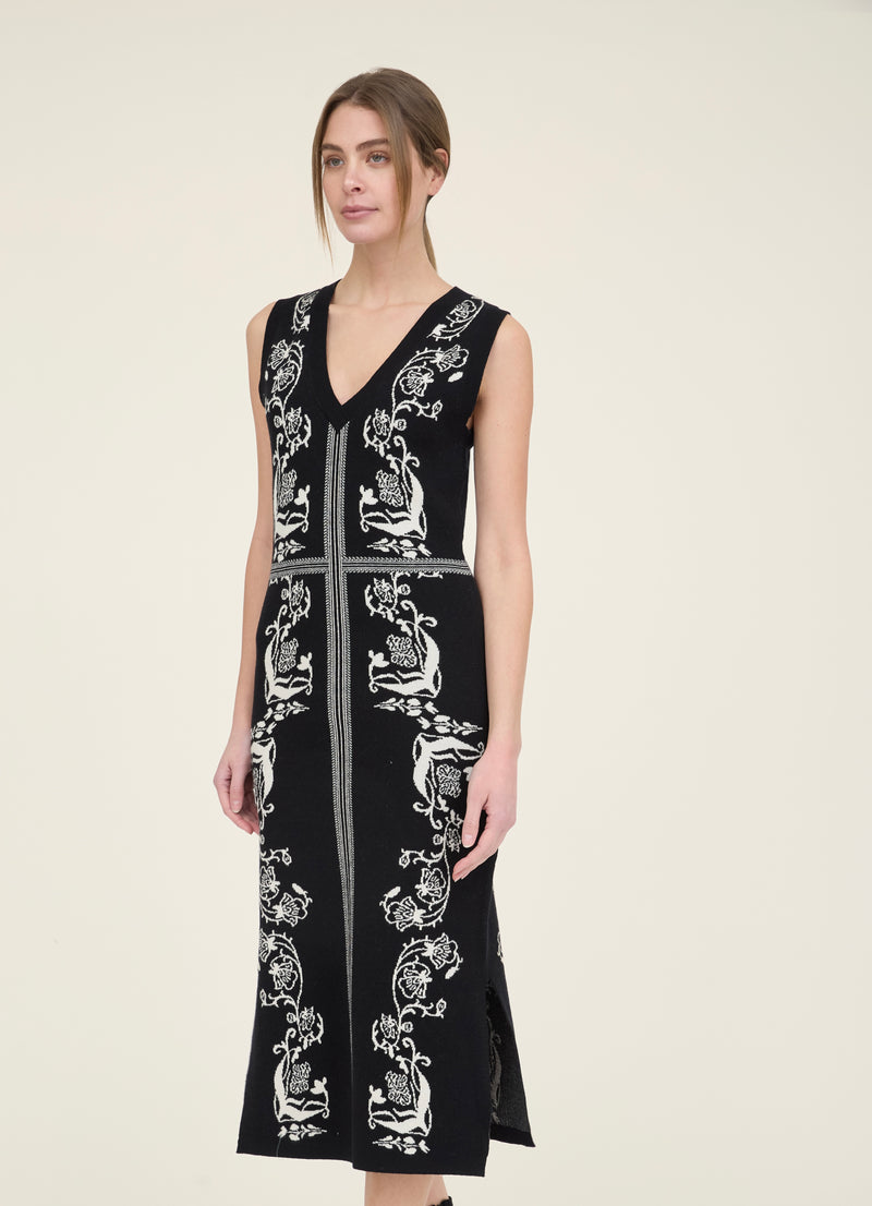 Selena Knit Midi Dress