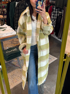 Tammy Plaid Coat