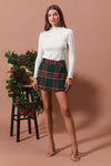 Nicola Plaid Skorts