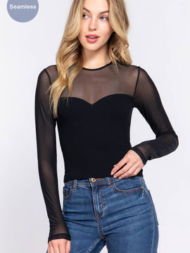 Rosie Sheer Detail Top