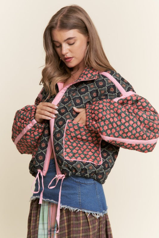 Rosella Quilt Padded Jacket