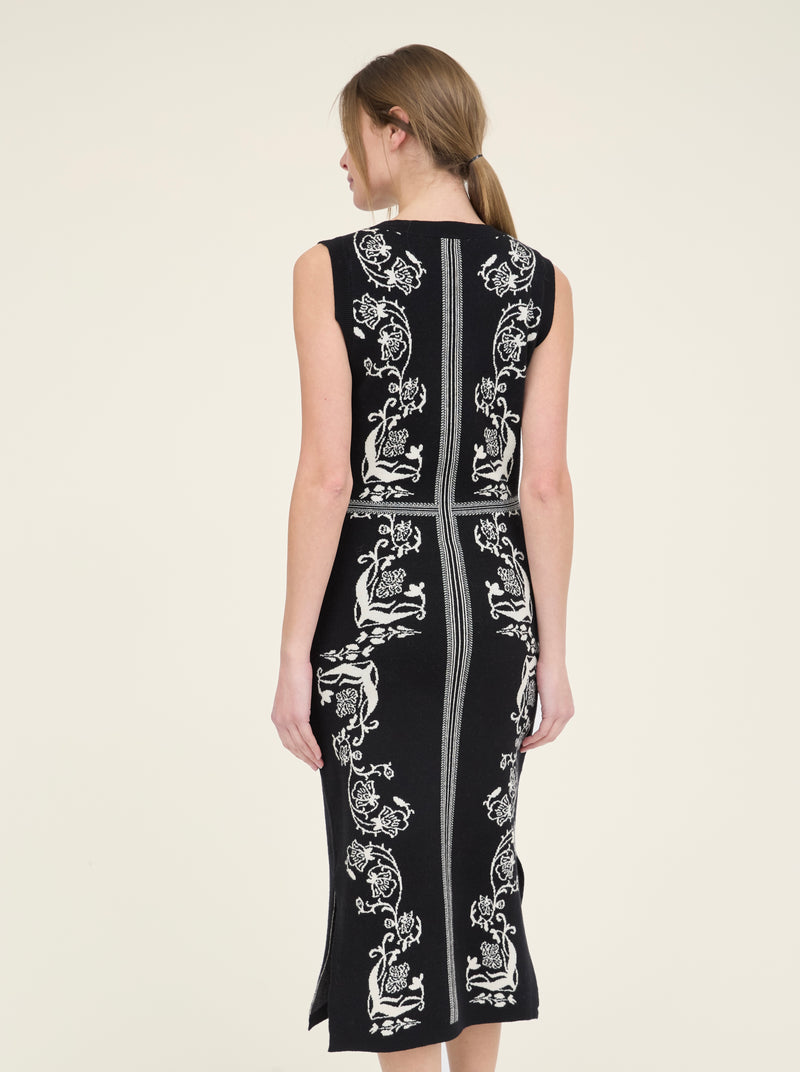 Selena Knit Midi Dress