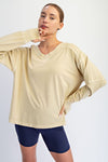 Ollie Pigment Washed Top