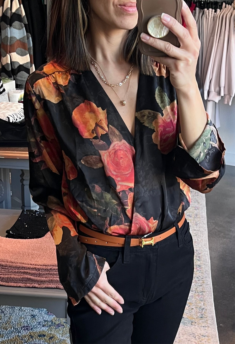 Sheree Floral Bodysuit