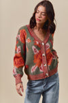 Madison Floral Cardigan