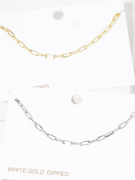 Oval Chain Bracelet