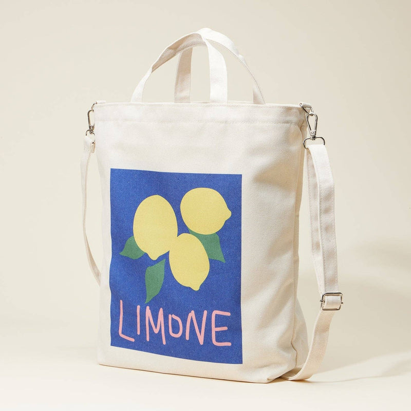 Lemon Canvas Tote