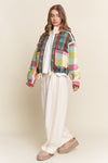 Damo Plaid Quilted Jacket