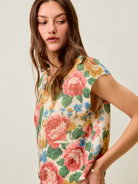 Jenna Floral Sweater