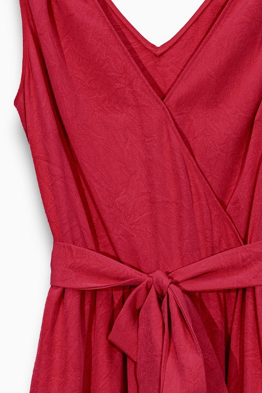 Mina Wrap Style Dress