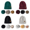 Snap It Mix & Match Pom Beanie
