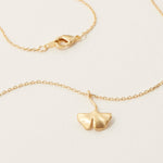 Ginko Leaf Gold Plated Necklace