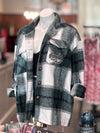 Eagles Head Into The Wind Flannel Shacket