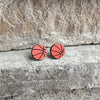 Basketball Stud Earrings