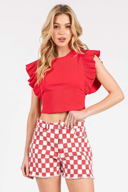 Grand Slam Checkered Shorts