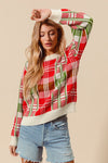 Nostalgic Plaid Sweater