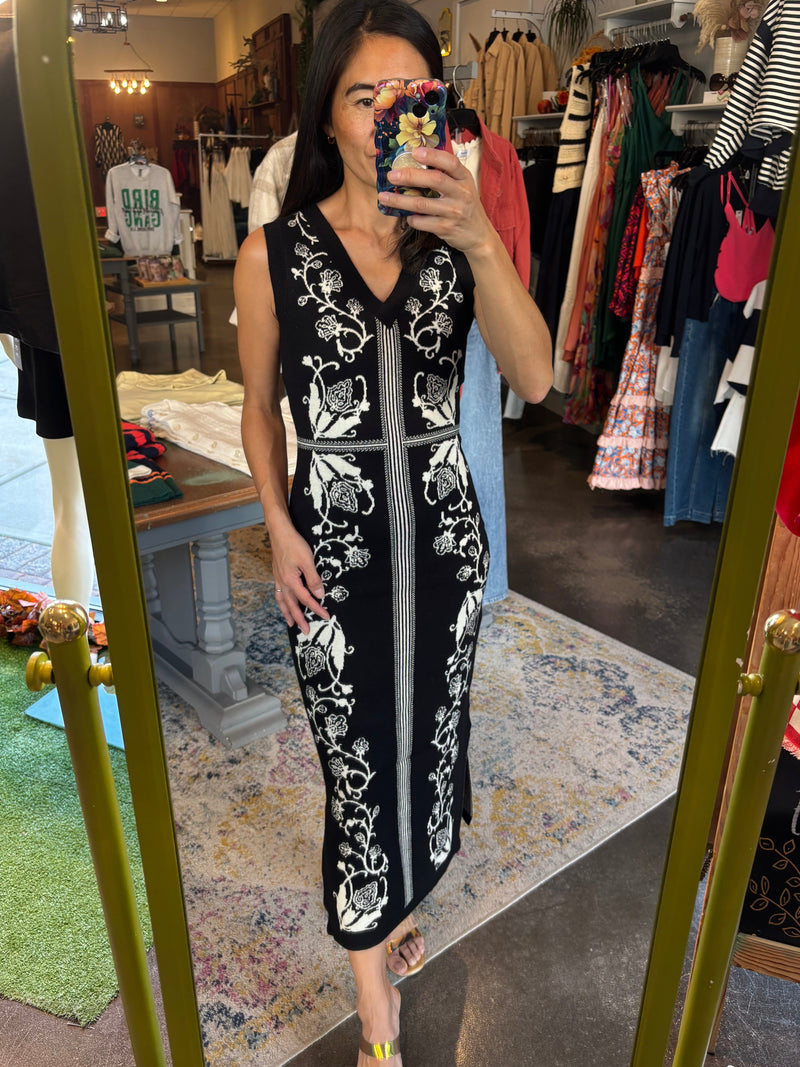 Selena Knit Midi Dress