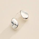 Modern Sculptural Teardrop Earrings