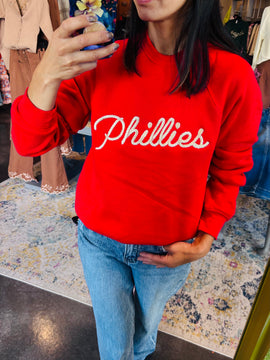Phillies Letterman Sweatshirt