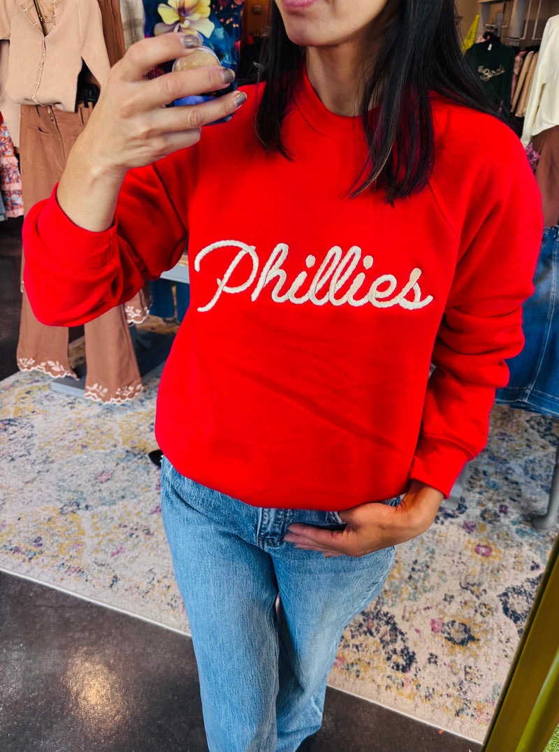 Phillies Letterman Sweatshirt