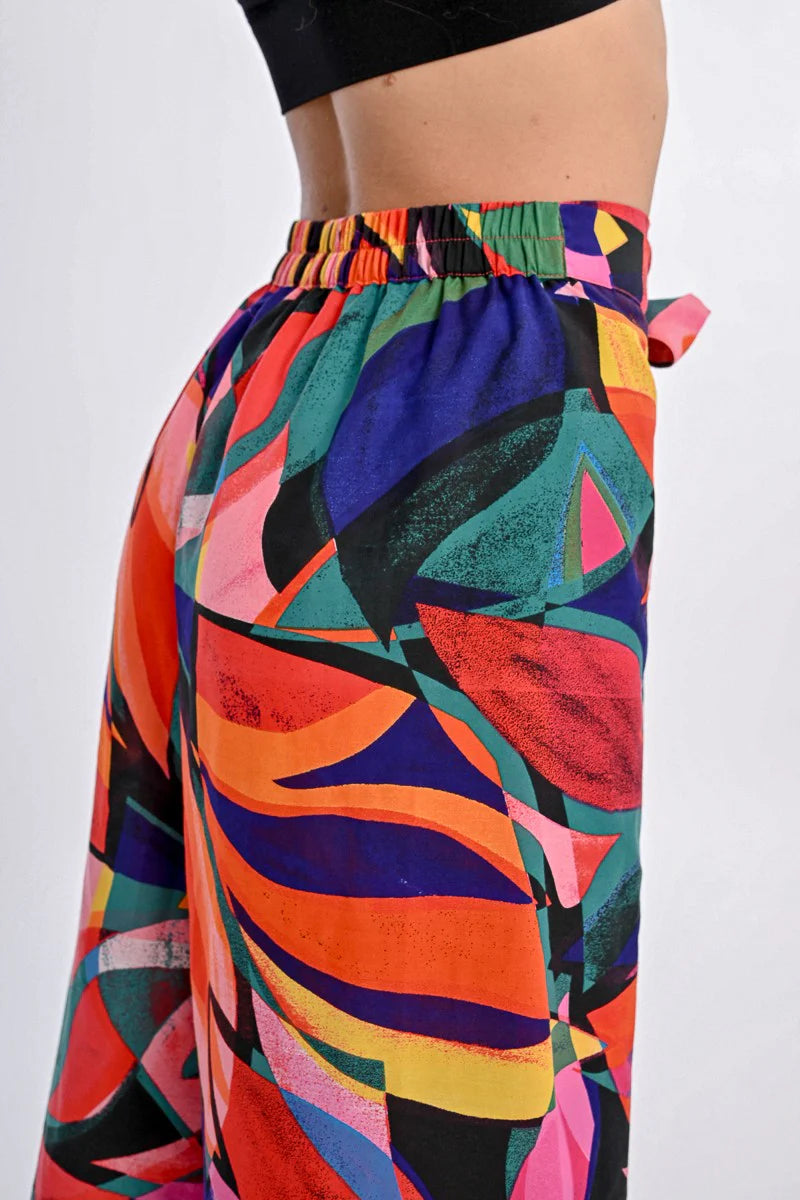 Biza Tie Front Pants
