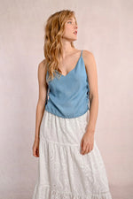 Cara Laced Tencel Tank Top