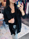Eagles End All Distressed Patch Jacket