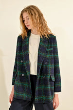 Davis Plaid Brushed Jacket