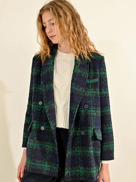 Davis Plaid Brushed Jacket