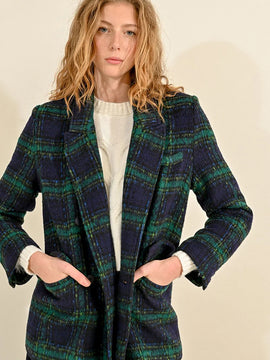 Davis Plaid Brushed Jacket