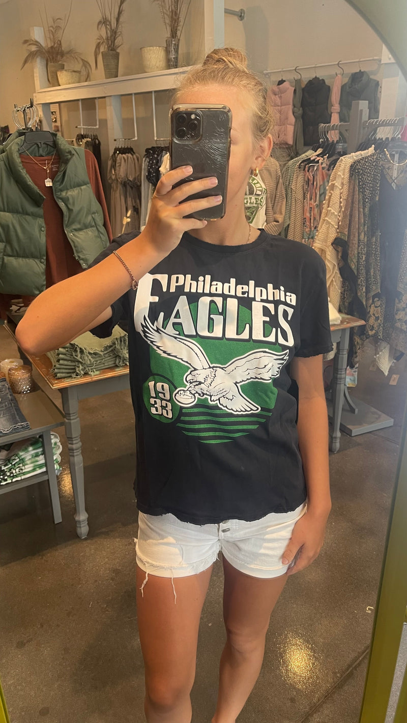 old eagles shirt