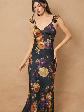 Hidden Haven Floral Maxi Dress