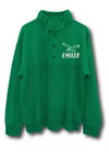 Eagles 1/4 Mock Neck Pullover