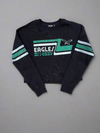 Eagles Retro Crop Fleece Top