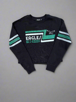 Eagles Retro Crop Fleece Top