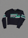 Eagles Retro Crop Fleece Top